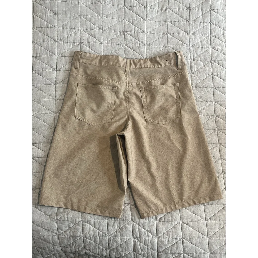 Sub Culture Chino Shorts Mens Boys Size 28 Beige Khaki